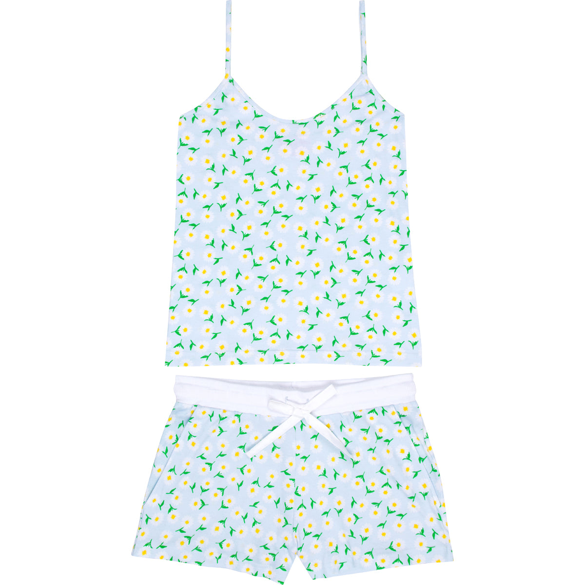 Women's Daisy Jersey Camisole Set