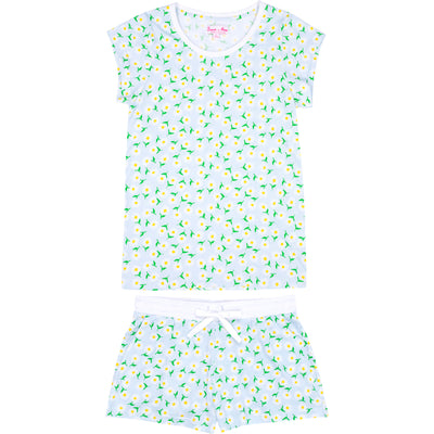 Women's Daisy Jersey Short Set