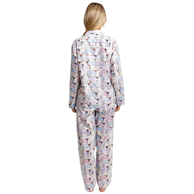 Women's Drawbertson Longhorns Long PJ Set