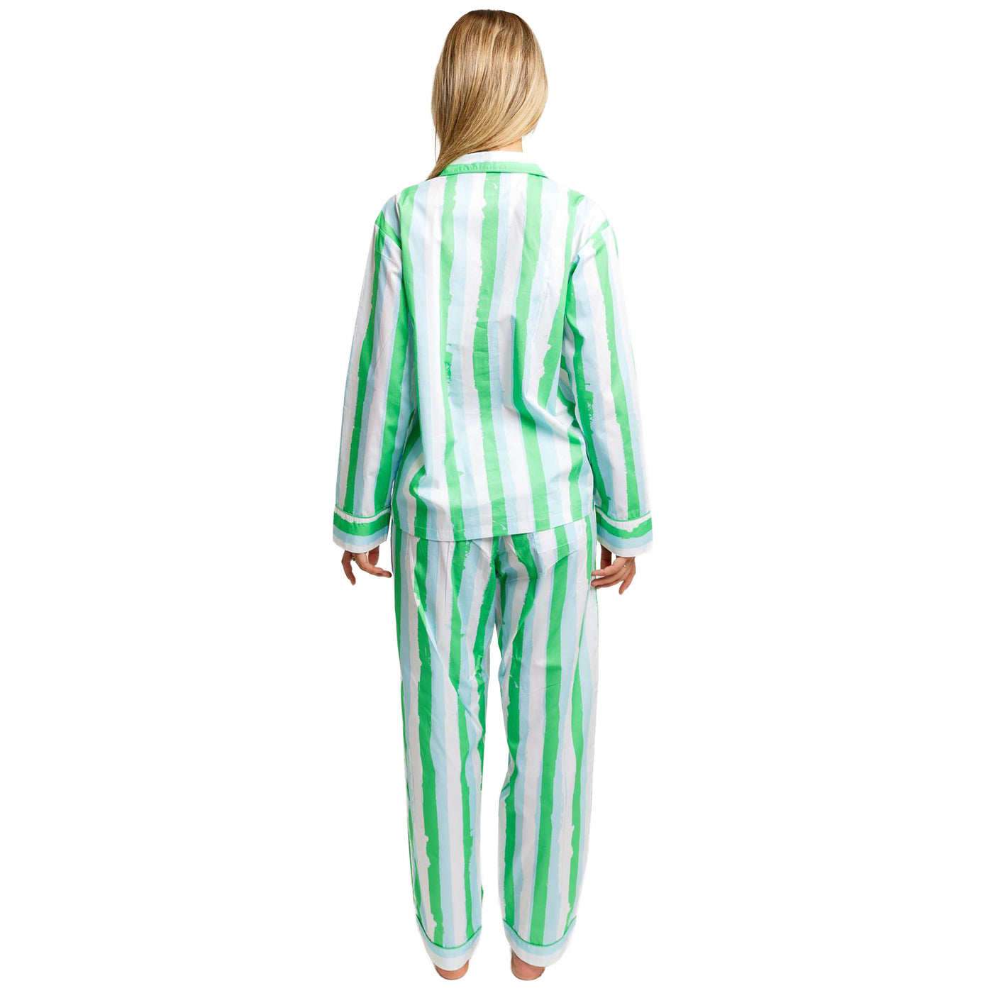 Women's Drawbertson Wild Stripes Long PJ Set