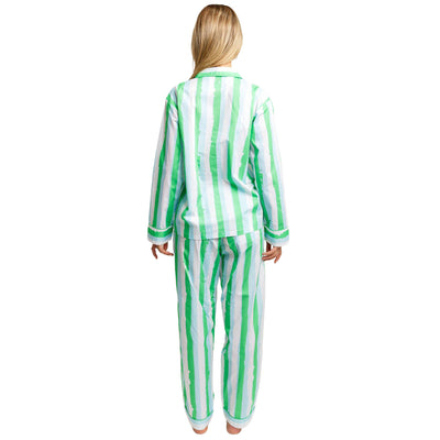 Women's Drawbertson Wild Stripes Long PJ Set
