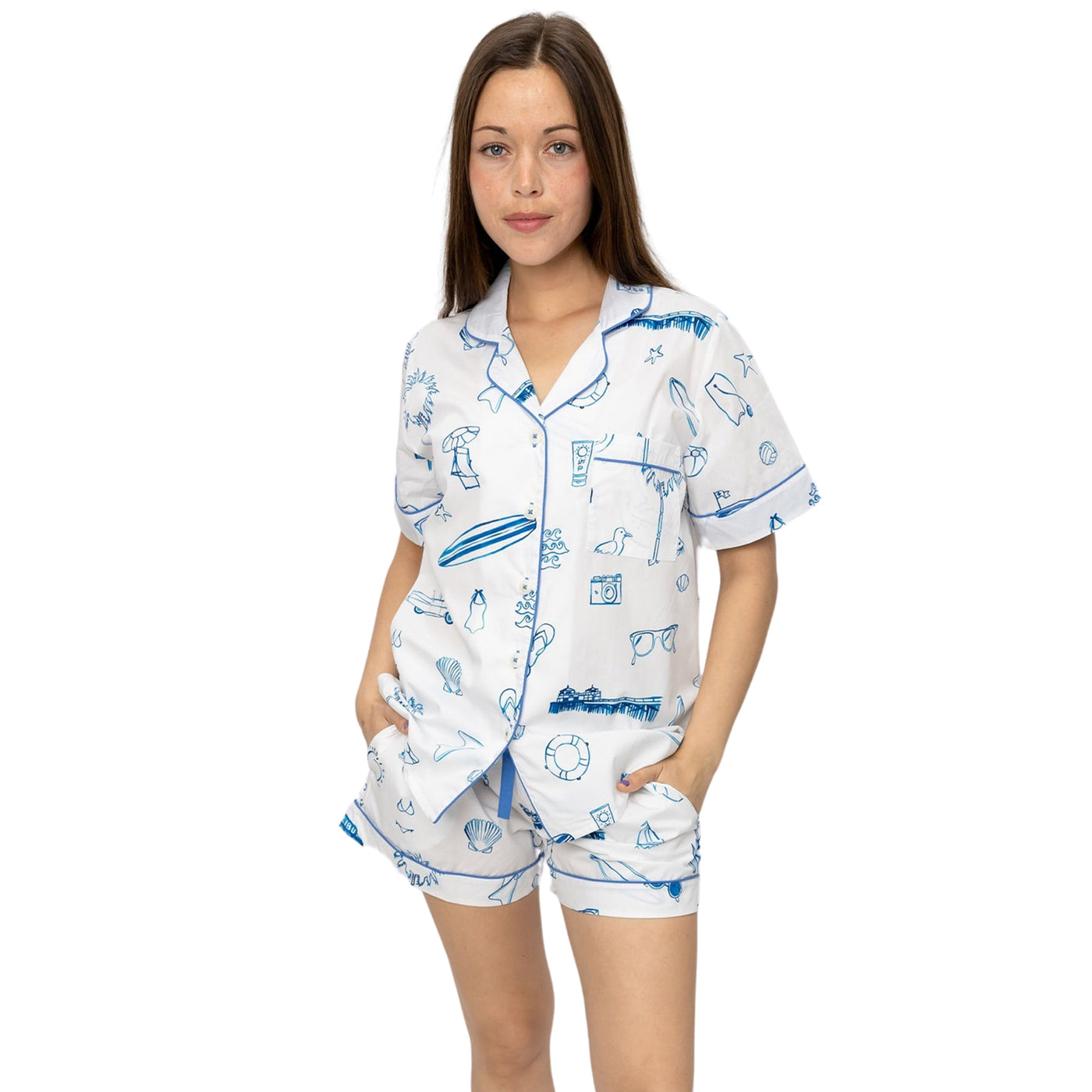 Women's Nathan Turner Malibu Short PJ Set