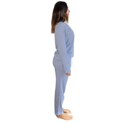 Women's Marina Jersey Long PJ Set