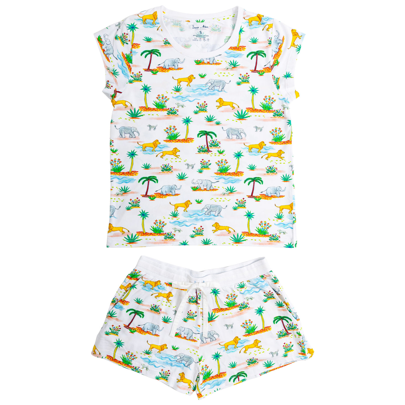 Women's Trunks Up Jersey Short PJ Set