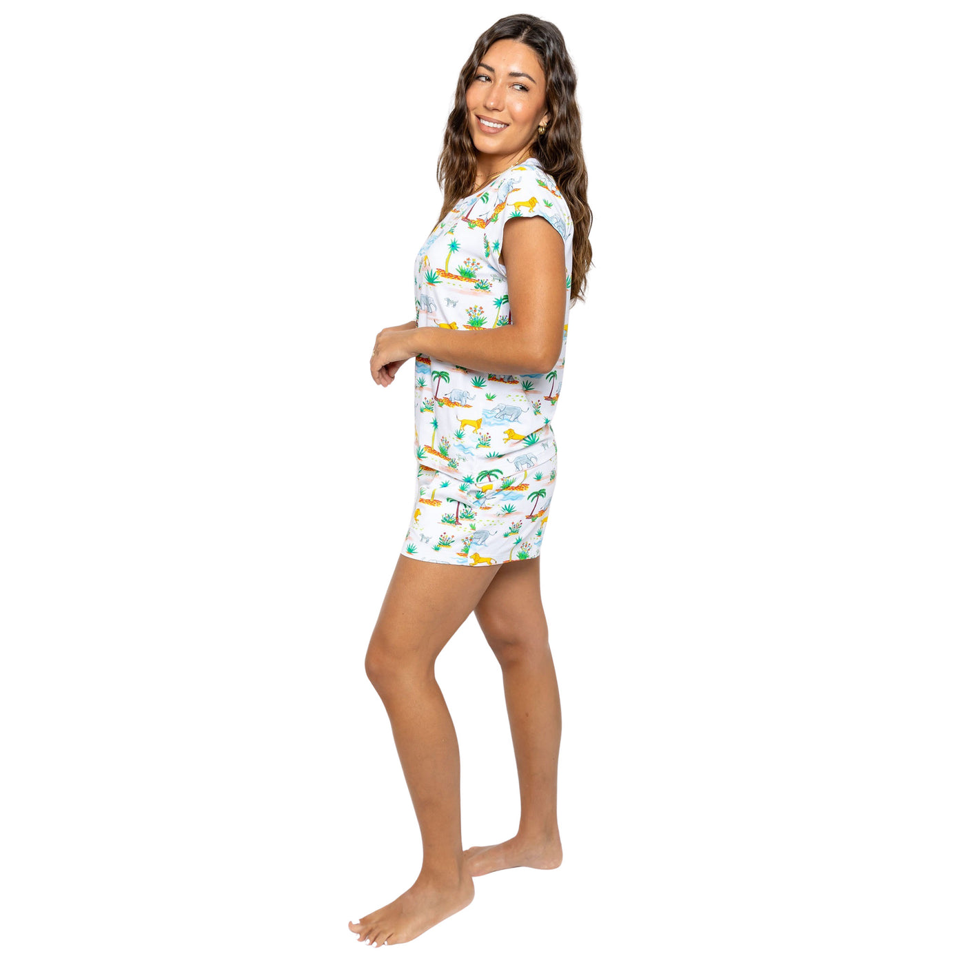 Women's Trunks Up Jersey Short PJ Set
