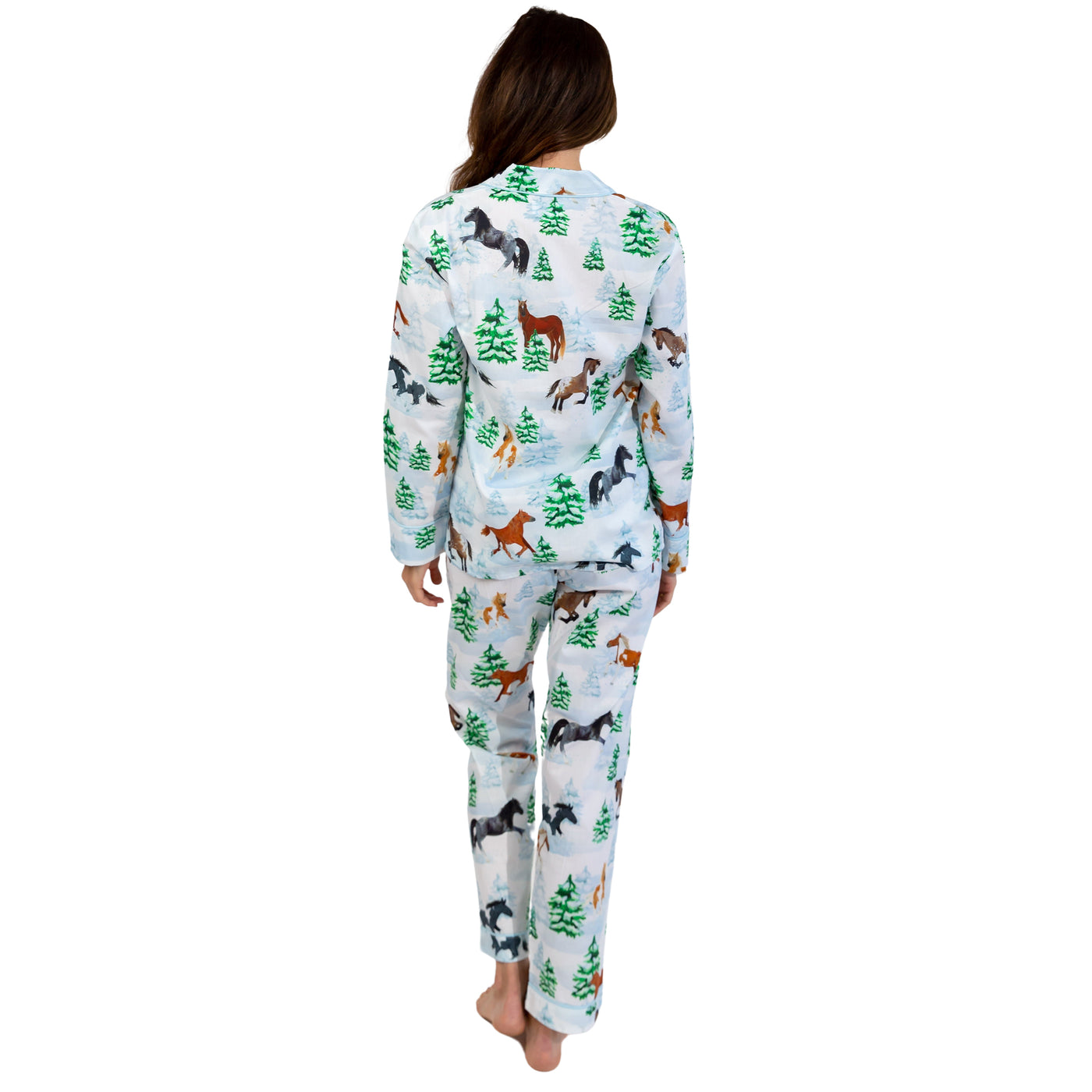 Women's Skydog Wild & Free Long PJ Set