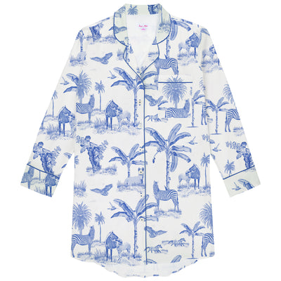 Women's Skydog Blue Night Shirt