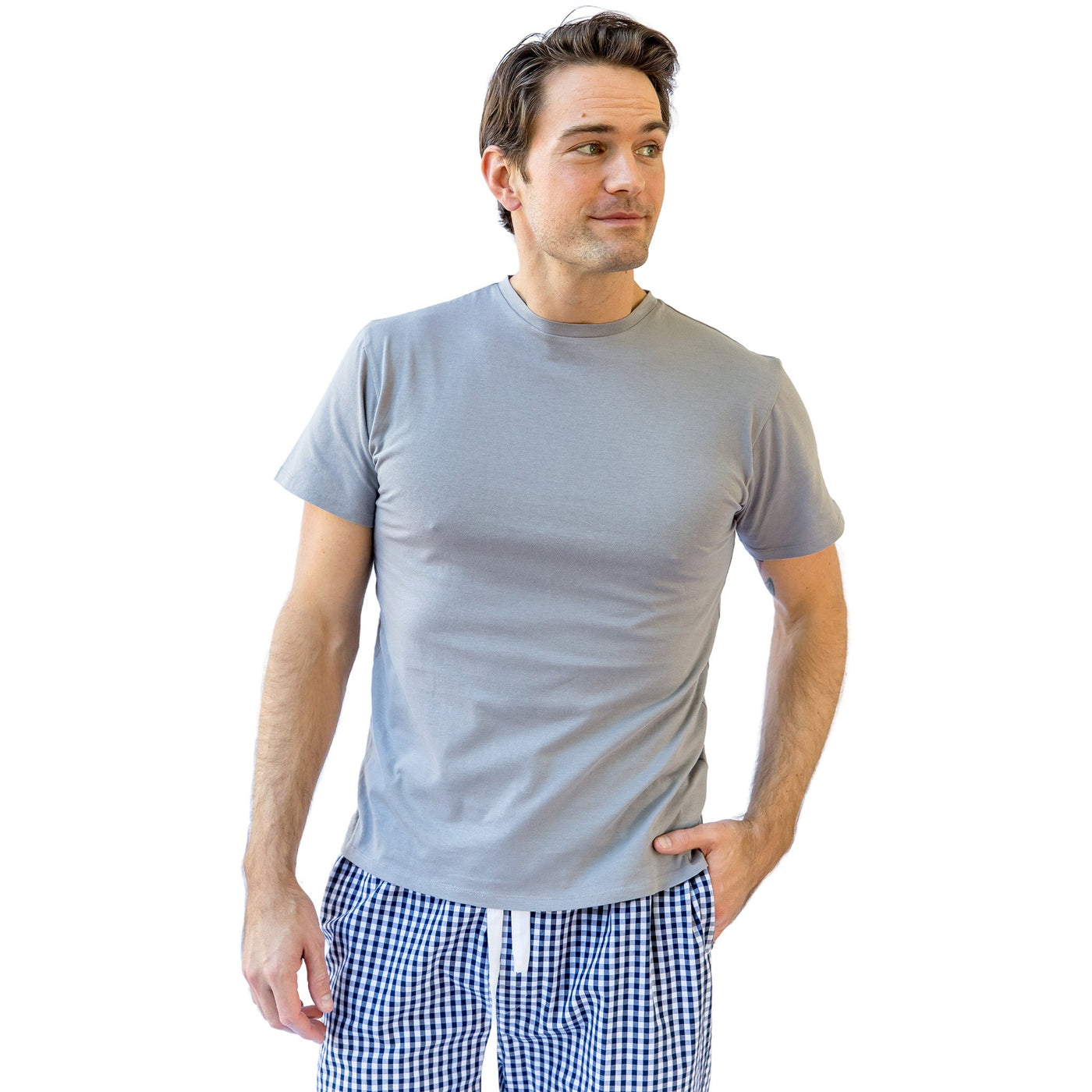 Men's Grey Jersey T-Shirt