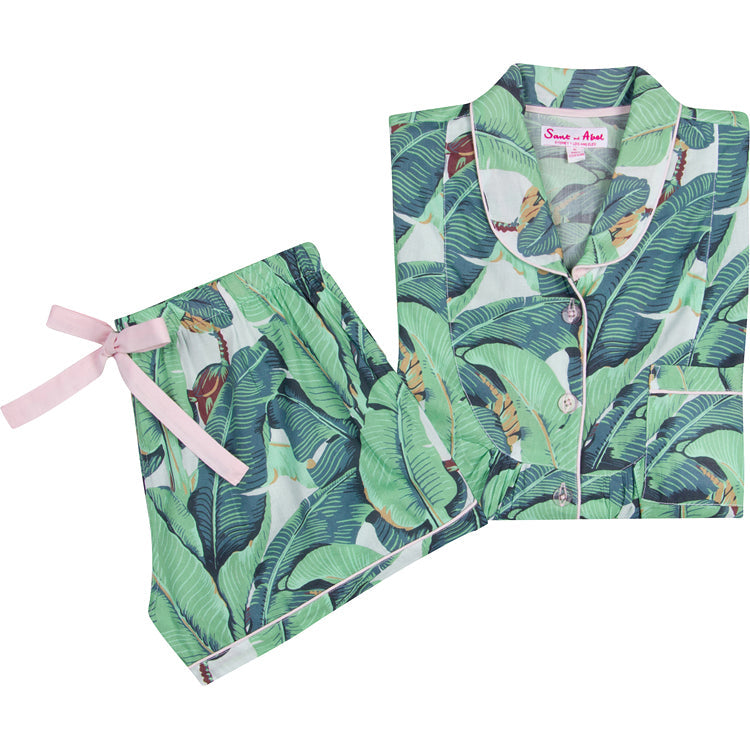 Women's Martinique® Banana Leaf Shirt + Boxer Set