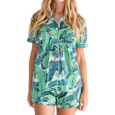 Women's Martinique® Banana Leaf Shirt + Boxer Set