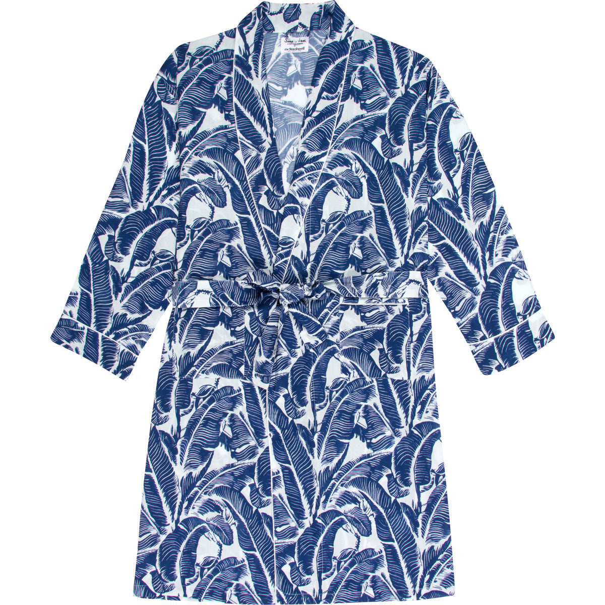 Women's Martinique® Blue Banana Leaf Robe