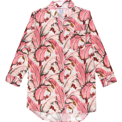 Women's Pink Martinique® Banana Leaf Night Shirt