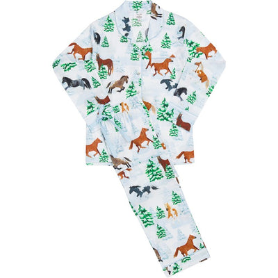 Women's Skydog Wild & Free Long PJ Set